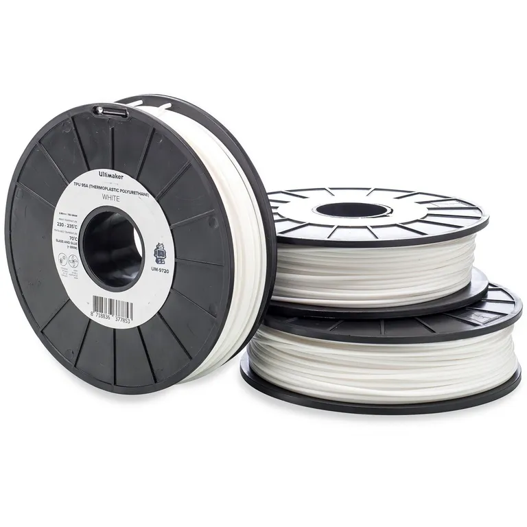 Филамент Ultimaker TPU95A - M0369 White 750гр