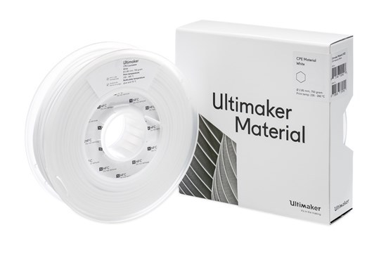Ultimaker филамент CPE-TR / CPE+ White M0199 2.85mm 700gr