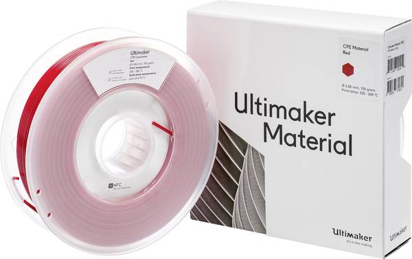 Ultimaker филамент CPE Red M0188 750гр
