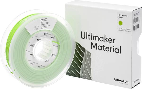 Филамент Ultimaker CPE Green M0188 2.85mm 750гр