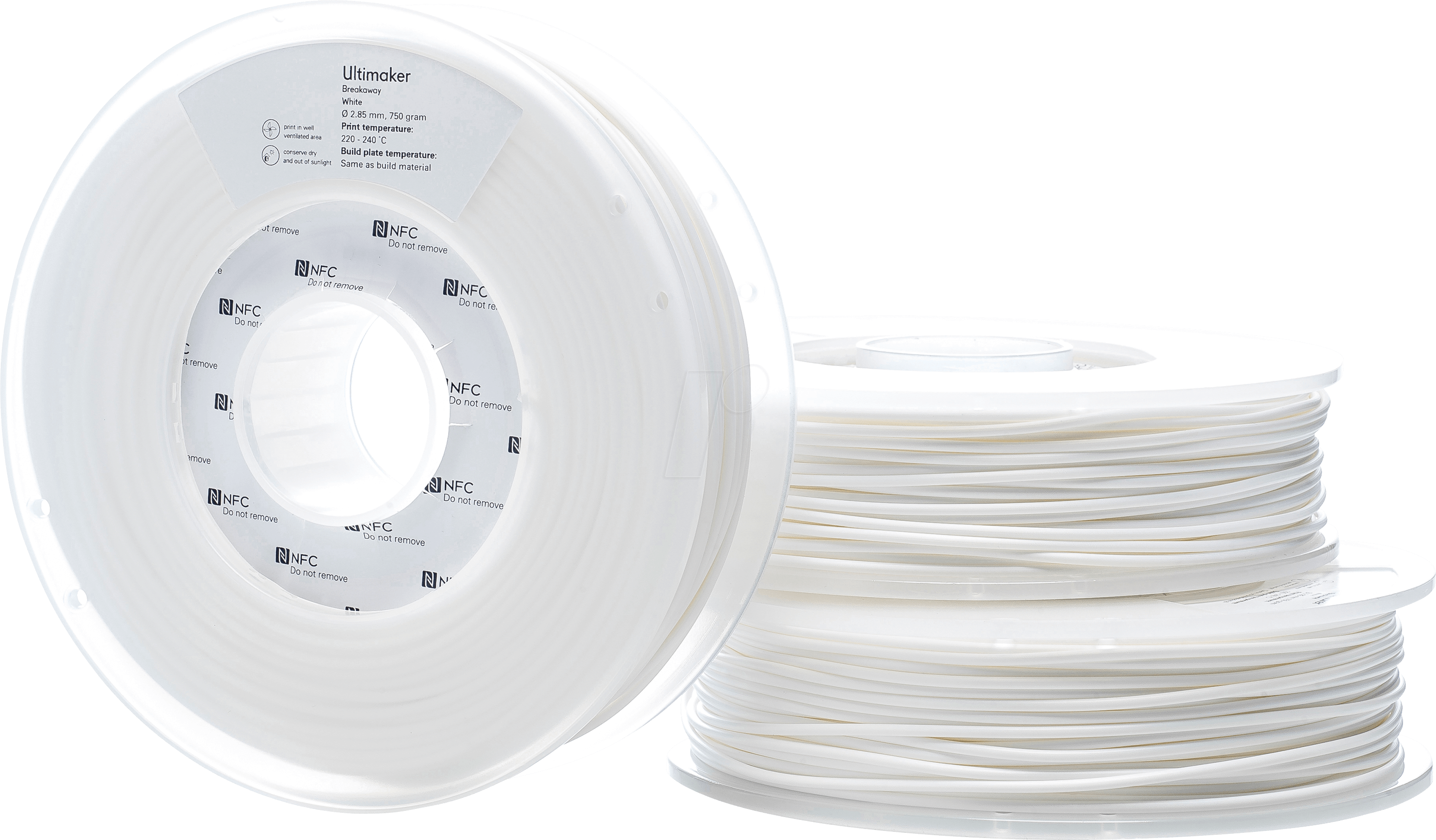 Филамент Ultimaker Breakaway BAM - M0852 white 750гр