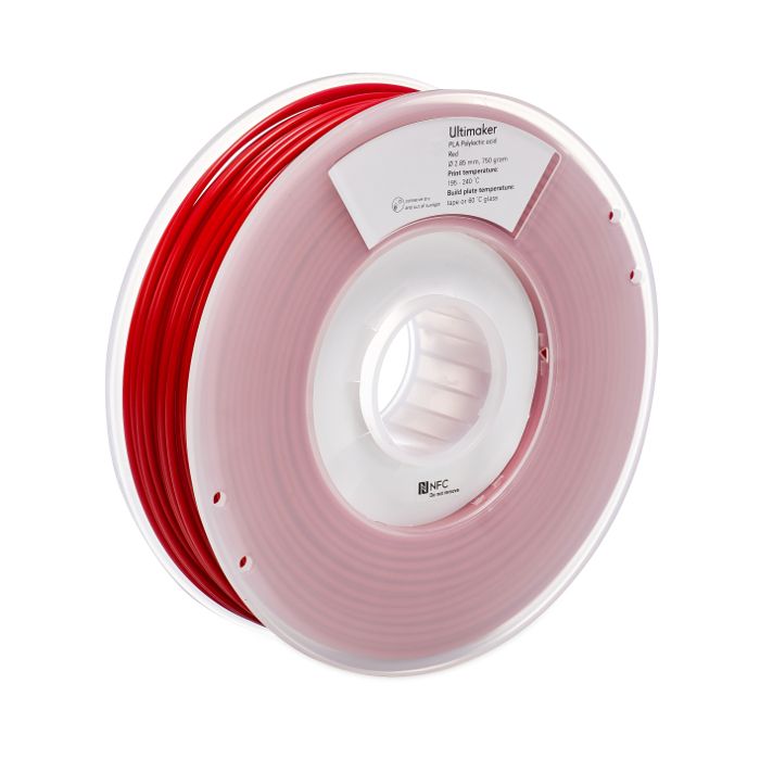 Ultimaker филамент PLA Red M0751 2.85мм 750гр