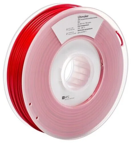 PROMOTION! Ultimaker filament ABS Red M2560 2.85mm 750g