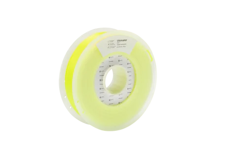 Filament Ultimaker PETG Yellow Fluorescent packaged 2.85mm 750gr
