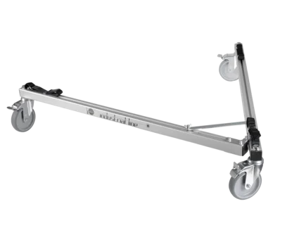 Dolly for industrial tripod for Ray II