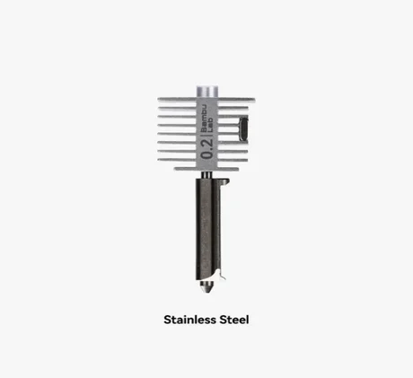 Bambu Lab - A1 Series Hotend with 0.2mm Stainless Steel Nozzle - FAH018