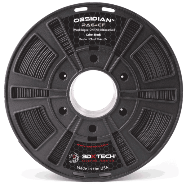 3DXTech Obsidian™ PA6+CF  (MarkForged Onyx alternative) 