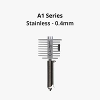 Bambu Lab - A1 Series Hotend with 0.4mm Stainless Steel Nozzle - FAH007