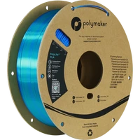 PolyLite Dual Silk PLA Caribbean Sea Blue-Green, 1.75 mm / 1000 g 