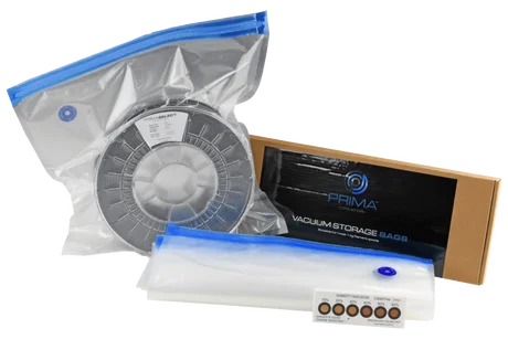 Вакуумни торбички за филамент + помпа – Vacuum storage kit – Prima