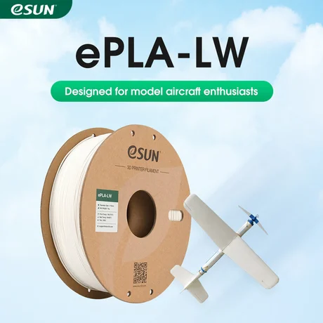 eSUN PLA-LW Filament 1.75mm Natural 1kg 