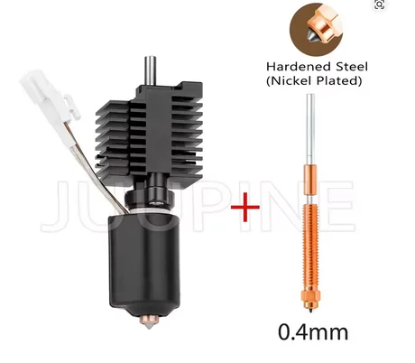 Creality K2 Plus Hotend Ceramic Heating Block Kit with 0.4mm hardened nozzle