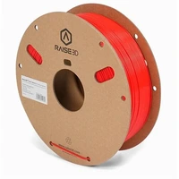 Raise3D Hyper Speed PLA Filament  Red, 1.75 mm, 1 kg