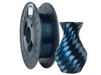 Филамент B2N PLA SILK Dual Color 1.75mm Blue+Black 0.3kg