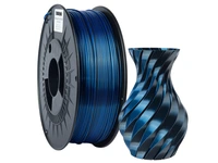 Филамент B2N PLA SILK Dual Color 1.75mm Blue+Black 1kg
