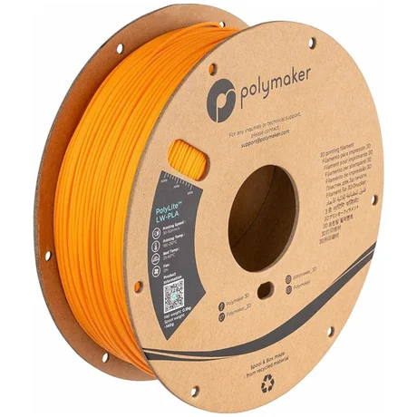 Polymaker PolyLite LW-PLA Bright Orange