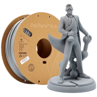PolyTerra PLA Фосилно Сиво 1000g Polymaker