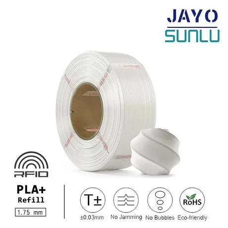 SUNLU PLA+ REFILL 1KG, 1.75mm White