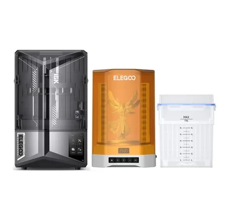 Elegoo Saturn 4 Ultra 16K Bundle, Saturn 4 Ultra 16K + Mercury Plus V3.0 (Wash and Cure)