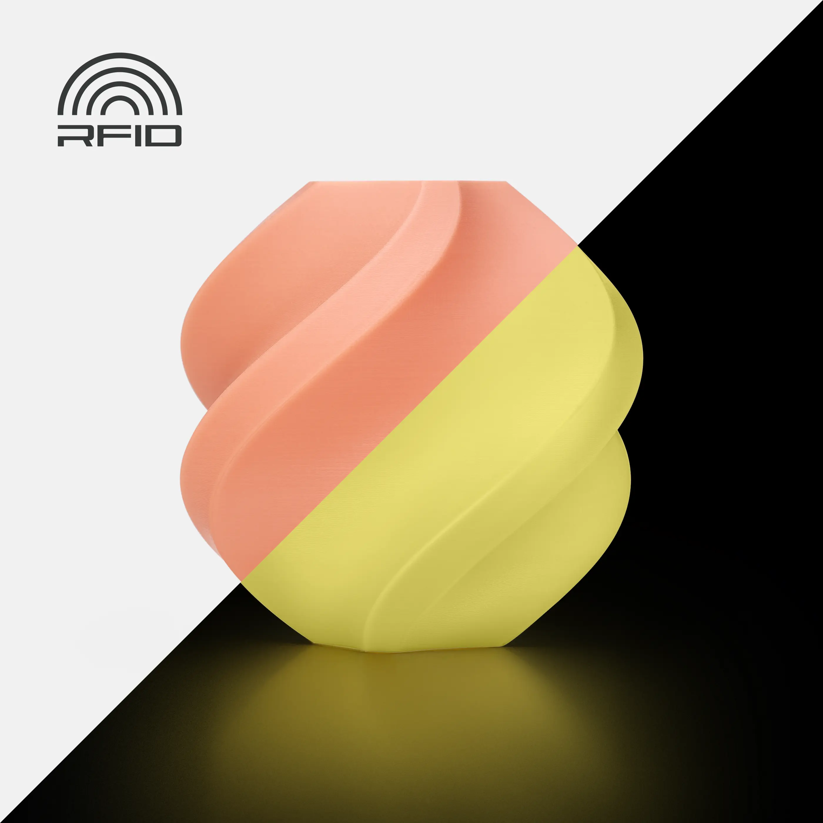 Bambu Lab PLA Glow Orange 1.75mm 1kg