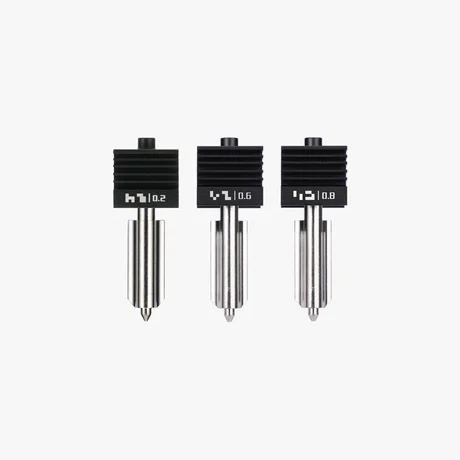 Bambu Lab Hotend Expansion Kit H2 Series/P2S/X2D Standard Flow 0.2mm+0.6mm+0.8mm