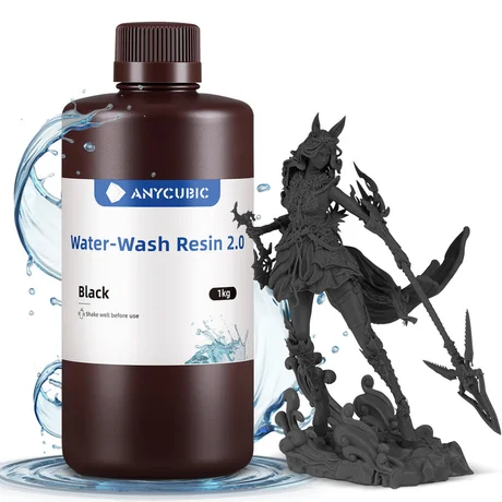 Anycubic Water-Wash Resin 2.0 Black 1 kg